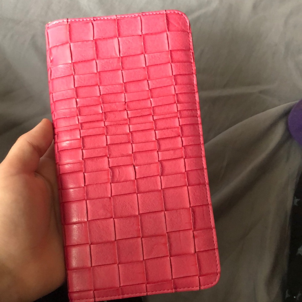 Pink wallet